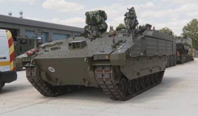 Британская армия получила первые бронированные машины ARES (ВИДЕО)