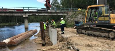 По просьбам жителей в Карелии построят новый двухполосный железобетонный мост
