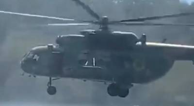 "Там же дети": военный вертолет учинил переполох на пляже под Харьковом, пугающие кадры
