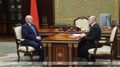 Лукашенко провел рабочую встречу с председателем КГК