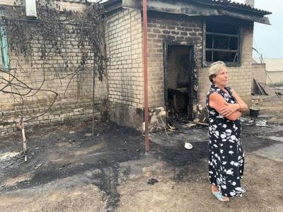 Средства на компенсацию пострадавшим от пожаров на Луганщине уже перечислили в район