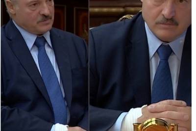 Лукашенко проводил совещание Совбеза с катетером в руке