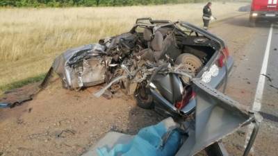 Водитель ВАЗа погиб в ДТП с грузовиком в Оренбургской области