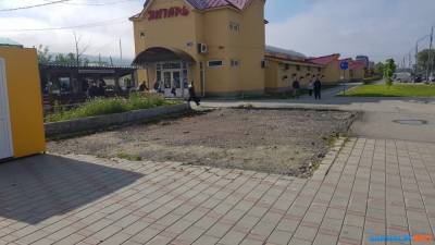 Мэрия Южно-Сахалинска думает, что делать с пустырем у "Янтаря"
