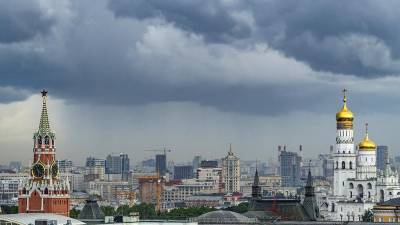 В Москве объявили «желтый» уровень погодной опасности из-за грозы