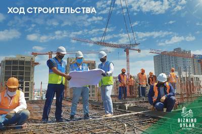 Olmazor Business City и Yangi ChoshTepa рассказали о ходе строительства объектов