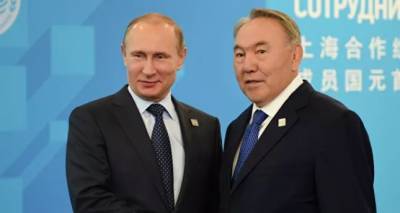 Путин отметил готовность Назарбаева находить решения по сложным вопросам