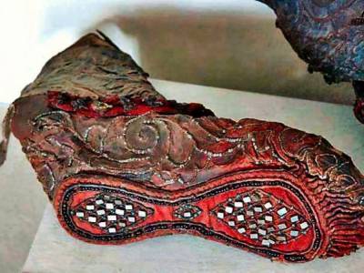 В Алтае в горах нашли обувь скифов: артефакту 2300 лет