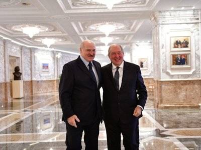Армен Саркисян поздравил Александра Лукашенко с Днем независимости Белоруссии