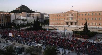 В Греции – протесты из-за законопроекта о регулировании протестов (фото)