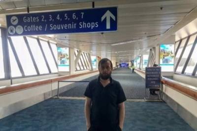 В аэропорту Манил "застрял" на 100 дней житель Эстонии, который не может его покинуть из-за проблем с гражданством