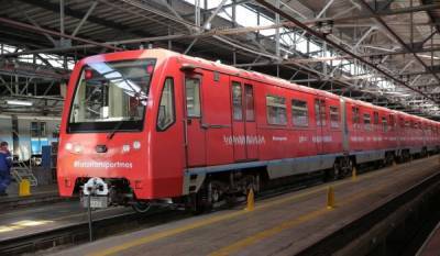 Посвященный фестивалю «Московский транспорт» поезд запустили в метро