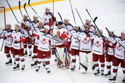Московский ЦСКА признали чемпионом России по хоккею