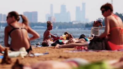 Пляжи Москвы остаются закрытыми из-за коронавируса