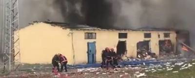 Два человека погибли при взрыве на фабрике фейерверков в Турции