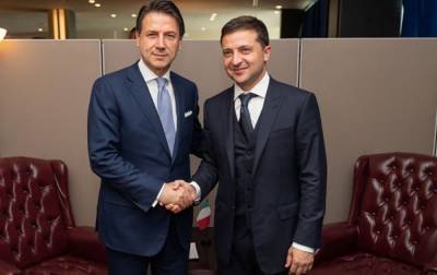 Зеленский обсудил с премьером Италии дело Маркива и возобновление авиасообщения