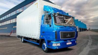 МАЗ представил новый грузовик, который не попадает под действие «Платона»