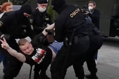 В МВД Белоруссии сообщили, что несанкционированные акции организовали из-за рубежа