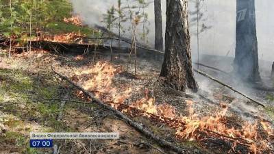 На Урале и в Сибири, где не спадает жара, борются с природными пожарами
