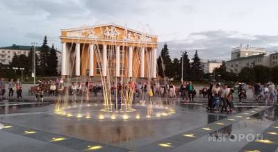 Фонтан на Красной площади Чебоксар будут периодически отключать