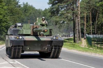 В Литву прибыл французский военный контингент