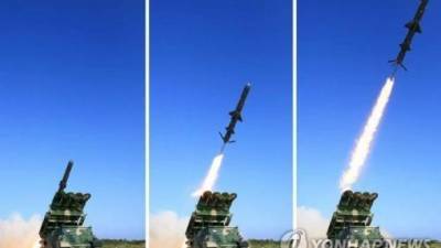 КНДР испытала противокорабельные ракеты