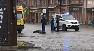 В Екатеринбурге на пешеходной улице Вайнера разбился молодой человек. СКР начал проверку
