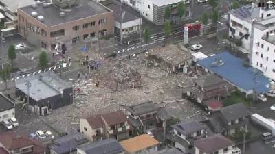 Мощный взрыв прогремел в японской префектуре Фукусима