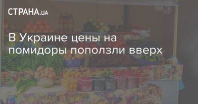В Украине цены на помидоры поползли вверх