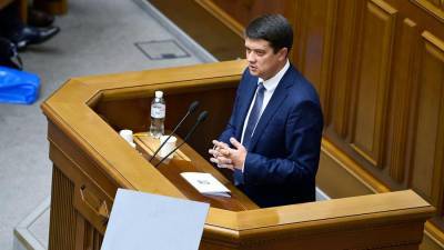 Спикер Верховной рады выразил уверенность в возвращении Донбасса