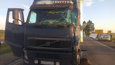 В Удмуртии в ДТП с участием грузовика и фуры погиб один человек