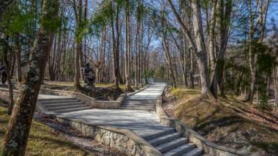 В центре Трускавца появился парк-памятник садового искусства