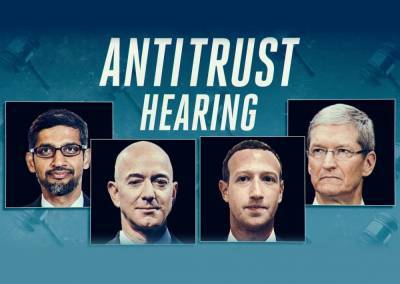 Конгресс США устроил разнос руководителям Amazon, Apple, Facebook и Google в рамках антимонопольного расследования