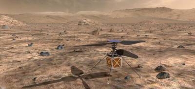 NASA запустила первый вертолет на другую планету - видео