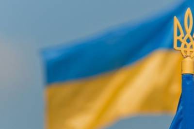 На Луганщине мужчина сорвал и поджег государственный флаг Украины