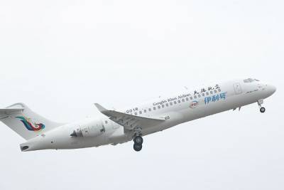 Китайский самолет ARJ21 проверили в высокогорье