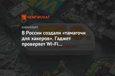 В России создали «тамагочи для хакеров». Гаджет проверяет Wi-Fi на незаконный доступ
