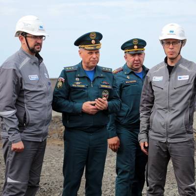 Первый заместитель министра МЧС России Александр Чуприян проверил реализацию мероприятий по ликвидации аварии в Норильске