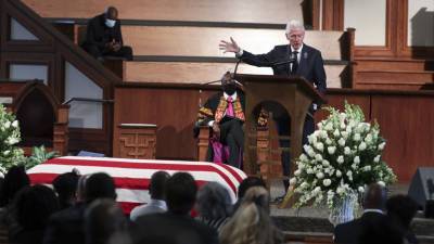 В похоронах Джона Льюиса участвуют три экс-президента США