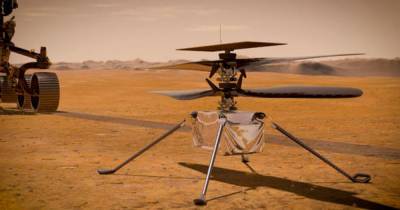 Названы точные сроки запуска первого вертолета на Марсе