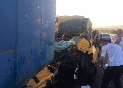 В ДТП с микроавтобусом в Крыму пострадали два ребенка, один подросток погиб