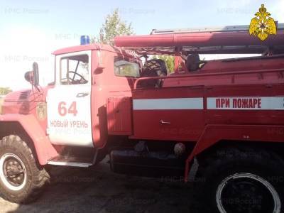 В Ульяновском районе местные пожарные достали корову из колодца