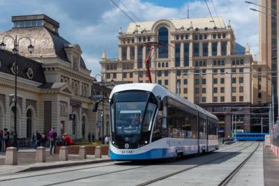Еще 25 километров трамвайных путей обновят в Москве до конца 2020 года