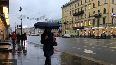 Петербуржцев ожидает ветреная и дождливая пятница