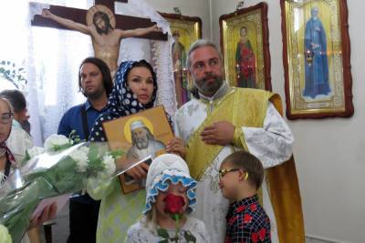 Сыну Эвелины Бледанс в Крыму подарили редкую икону