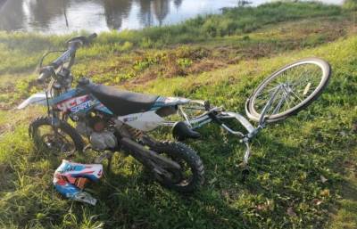 В Торжке 14-летний подросток на мотоцикле сбил 12-летнего велосипедиста