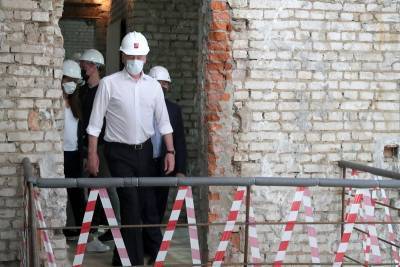Собянин осмотрел ход капитального ремонта нового корпуса Центра паллиативной помощи