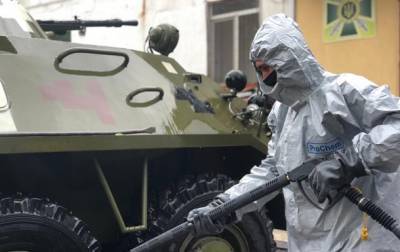 Луганские пограничники усилили противоэпидемический режим