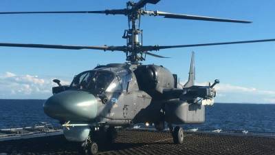 Российские десантные корабли вооружат палубными вертолетами Ка-52К «Катран»