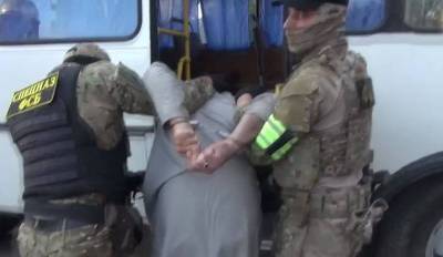 Опубликовано видео задержания членов экстремистской группировки в Волгоградской области
